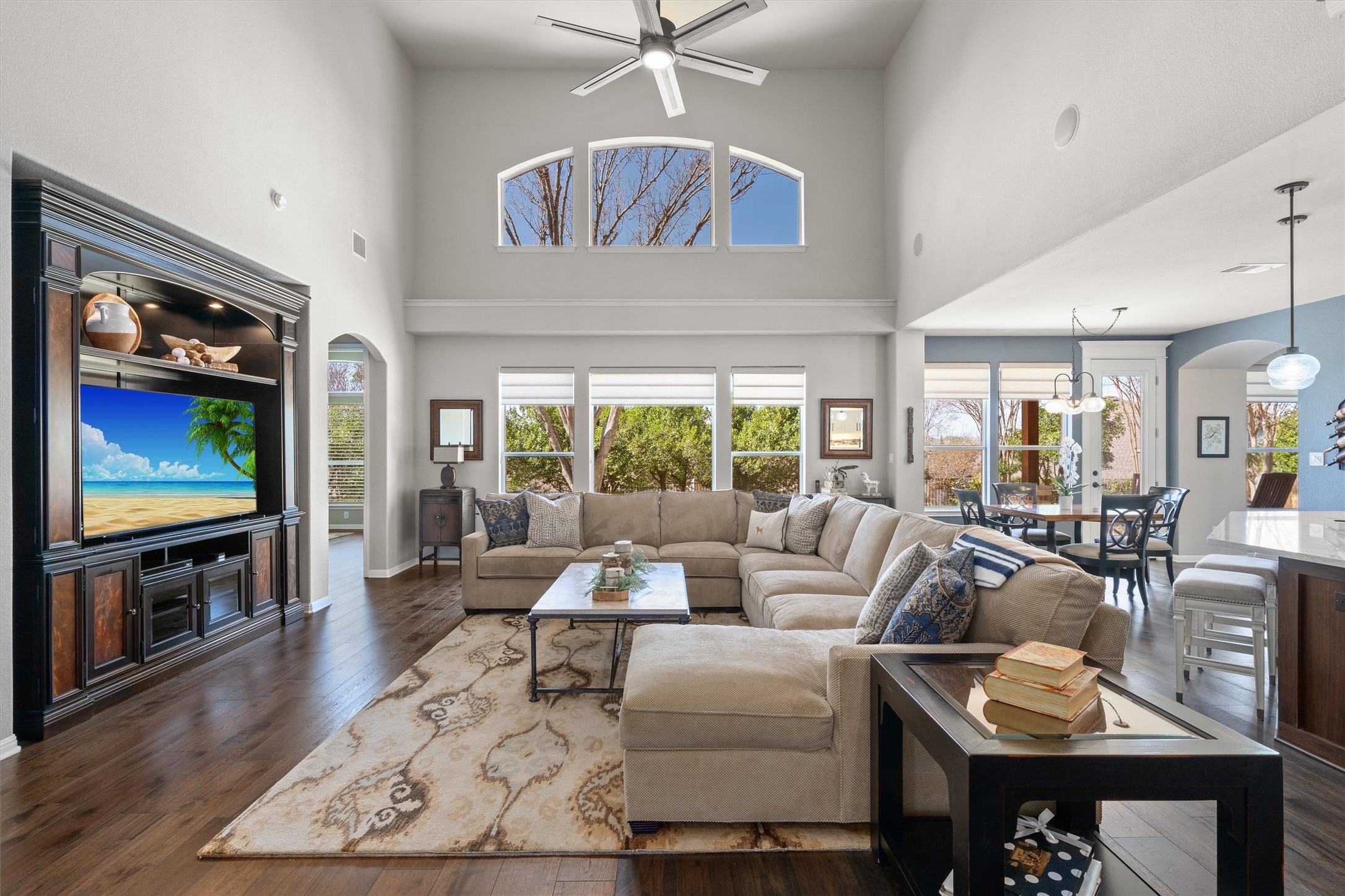 3105 Castellano Way Cedar Park, TX 78613 - Photo 11 of 40 High ceilings and a large living space