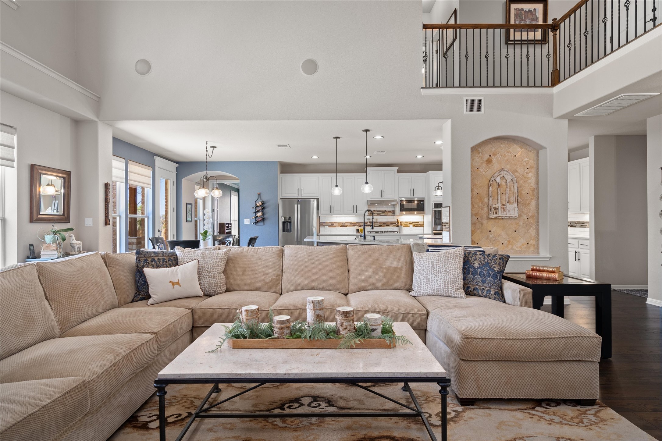 3105 Castellano Way Cedar Park, TX 78613 - Photo 12 of 40 Open concept living to the fullest.