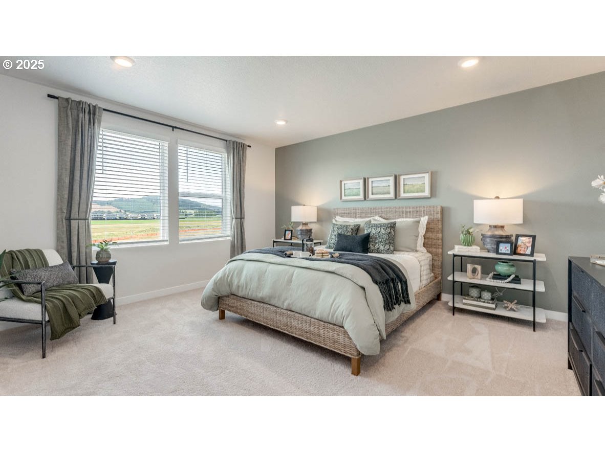 3609 Main Street Forest Grove, OR 97116 - Photo 21 of 29 a living room with a bed furniture and a window