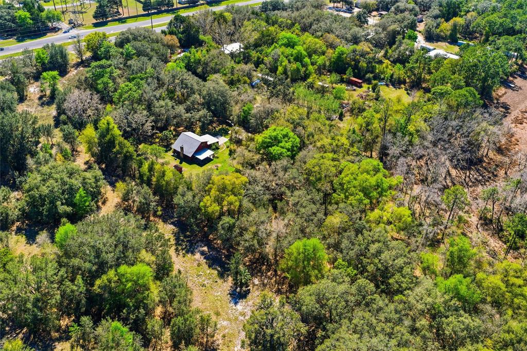 596 Highway 20 Palatka, FL 32177 - Photo 17 of 49 an aerial view of a houses with a tree