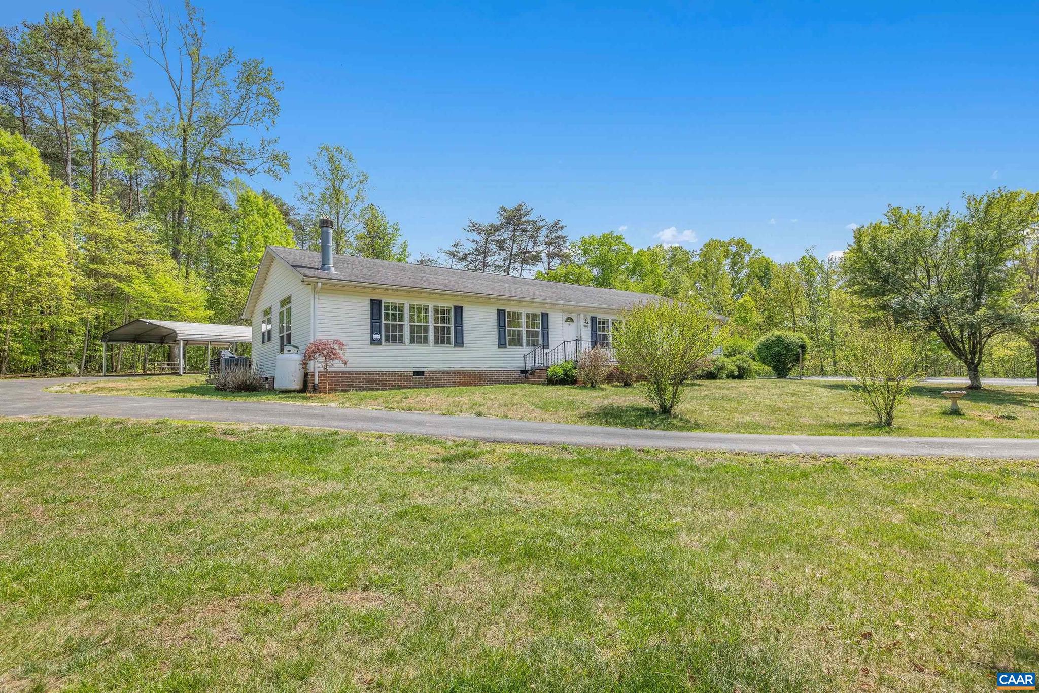 3151 Waldrop Church Road Louisa, VA 23093 - Photo 3 of 42 a view of house with outdoor space and swimming pool