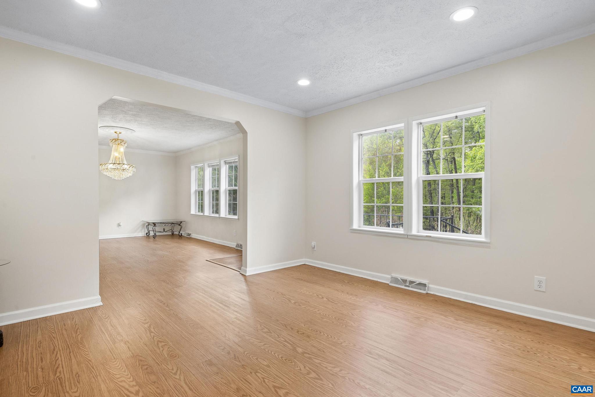 3151 Waldrop Church Road Louisa, VA 23093 - Photo 9 of 42 wooden floor in an empty room with a window