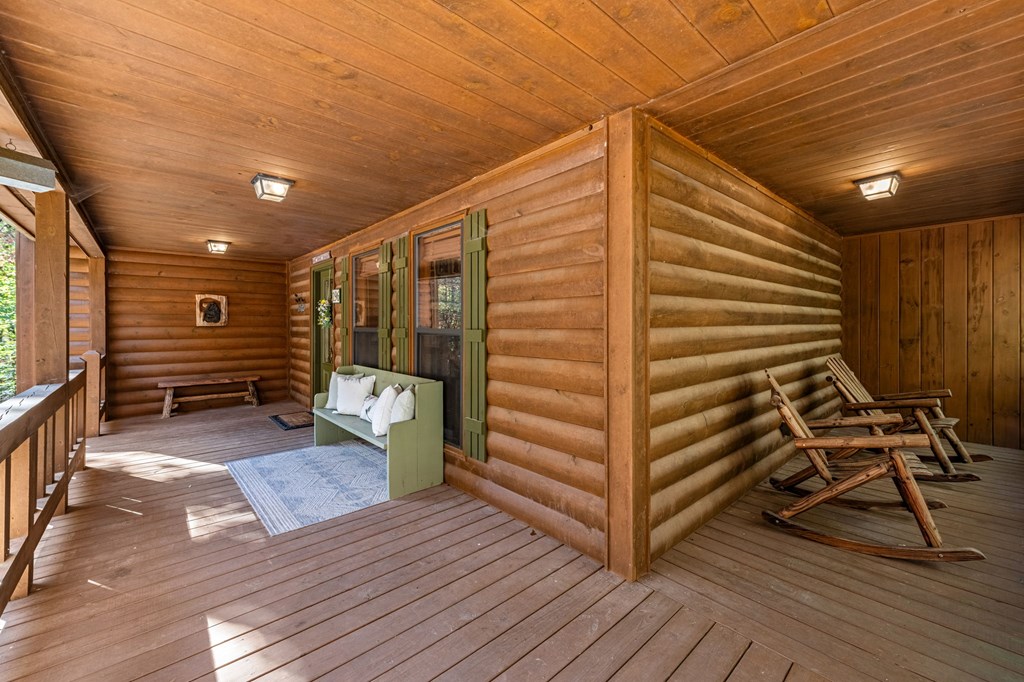 196 Ethan Wilson Way Morganton, GA 30560 - Photo 29 of 66 a view of outdoor space with wooden floor and windows