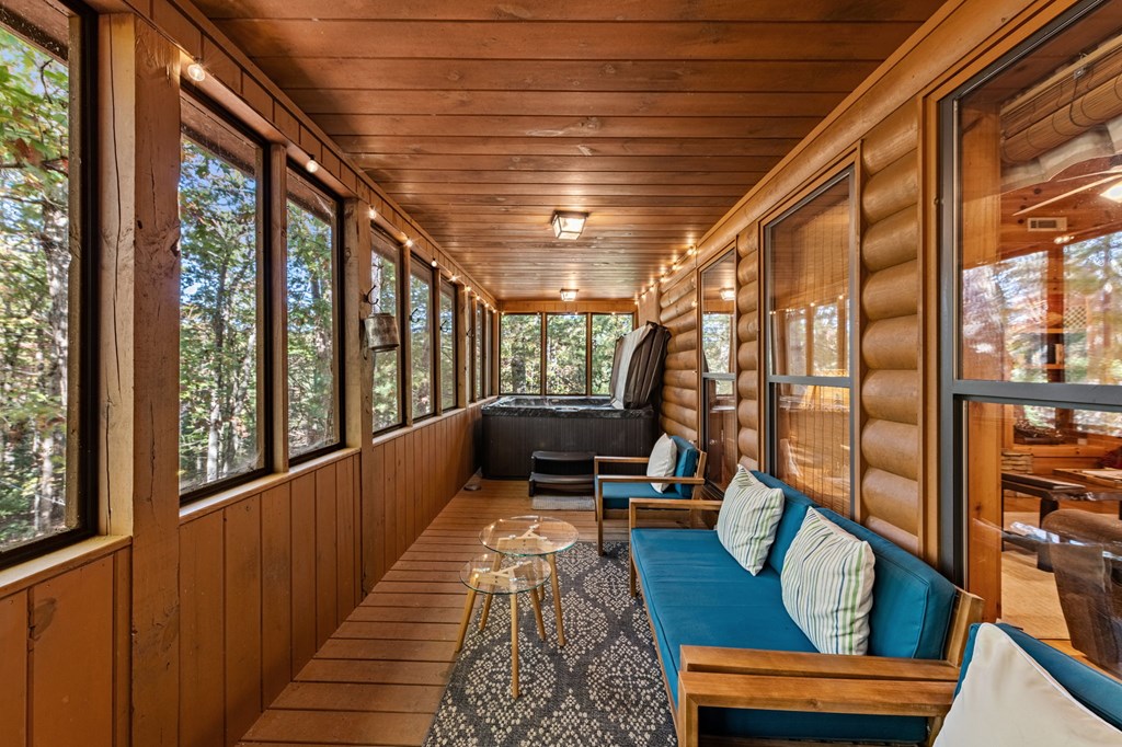 196 Ethan Wilson Way Morganton, GA 30560 - Photo 33 of 66 a view of two chairs in the balcony