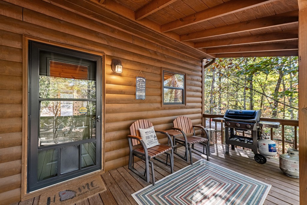 196 Ethan Wilson Way Morganton, GA 30560 - Photo 37 of 66 a view of a dining room with furniture window and outside view