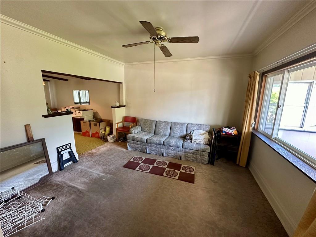 741 Frederick Street McKees Rocks, PA 15136 - Photo 3 of 18 a living room with furniture and a window