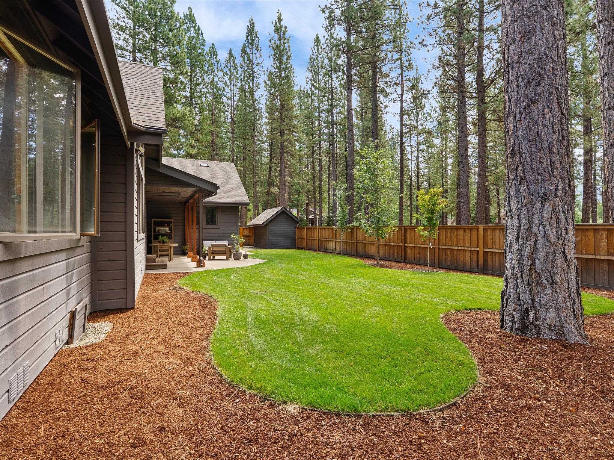 355 Quail View Circle Clio, CA 96106 - Photo 42 of 48 a view of a house with backyard and sitting area