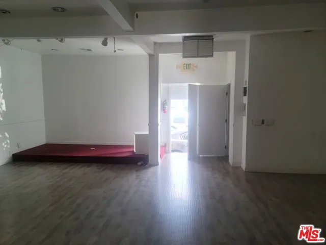a view of livingroom with furniture and wooden floor