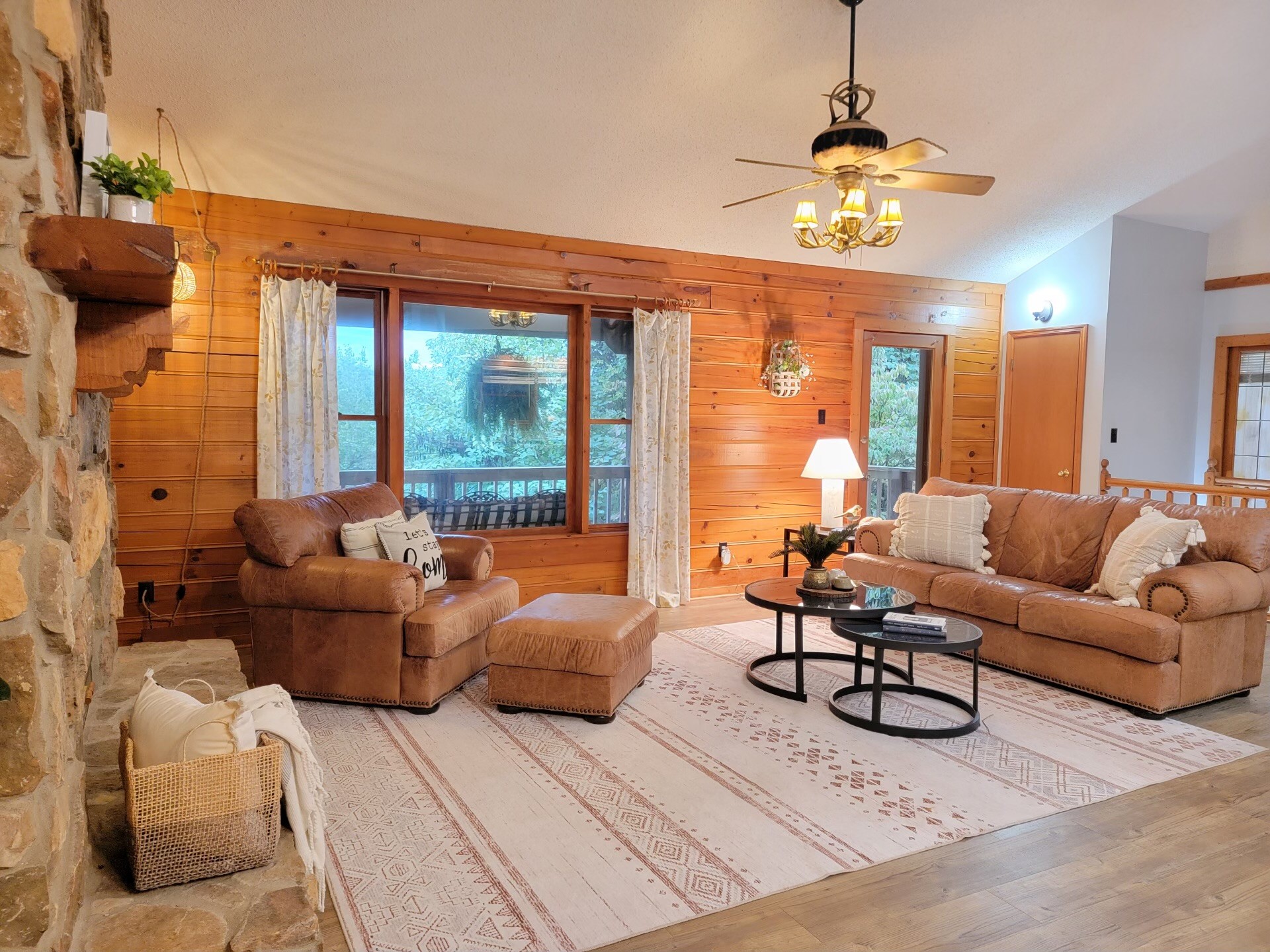 1006 Sullivan Drive White Bluff, TN 37187 - Photo 23 of 46 a living room with furniture and a chandelier