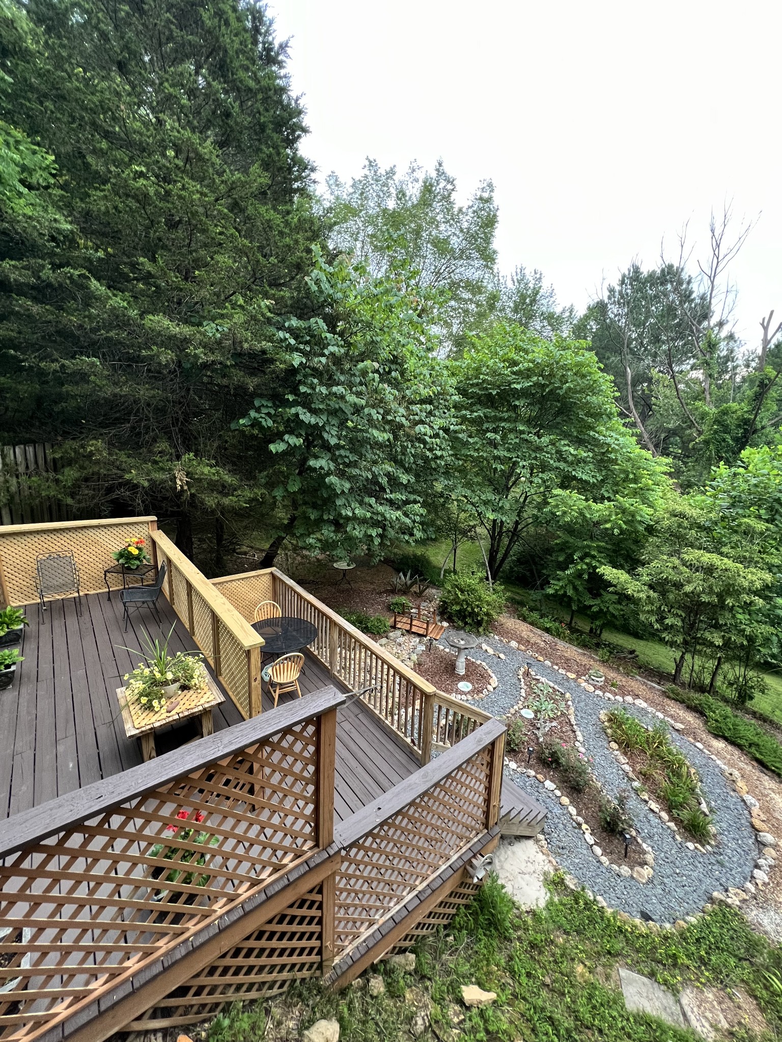 1006 Sullivan Drive White Bluff, TN 37187 - Photo 45 of 46 a view of deck with furniture and trees