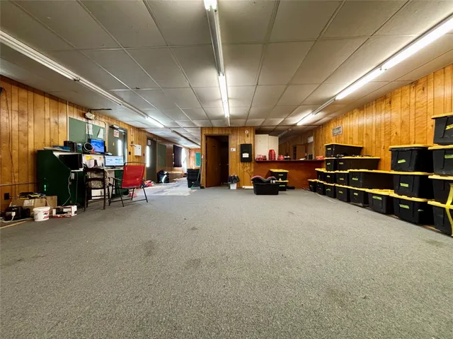 a view of parking area