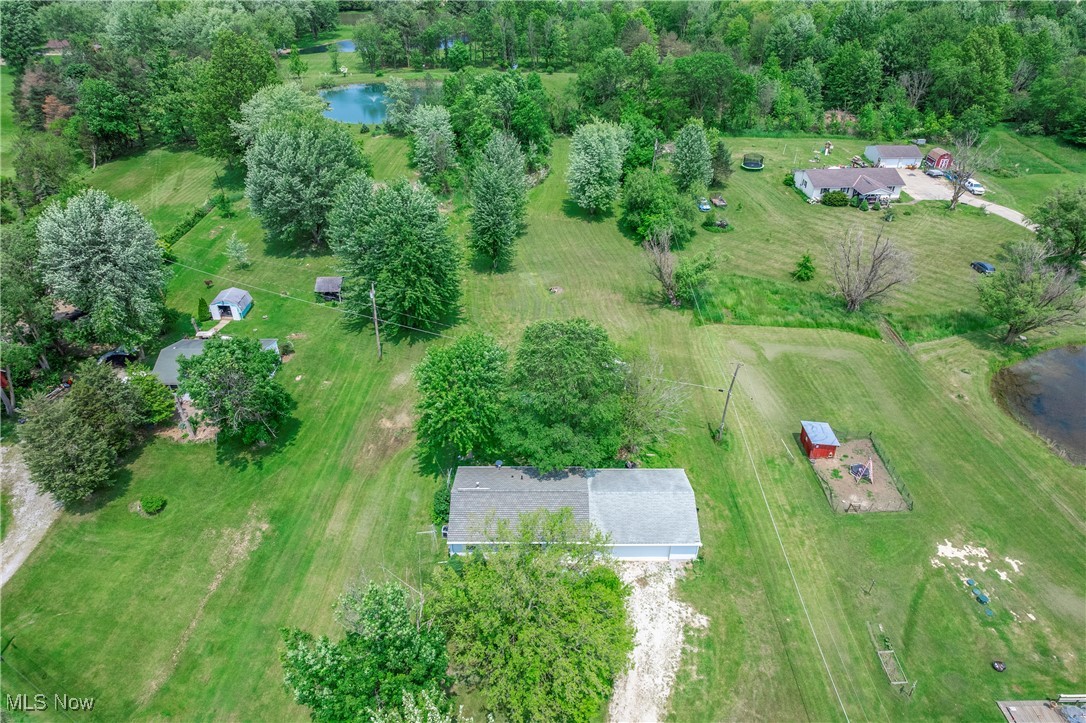 7835 Elyria Road Medina, OH 44256 - Photo 9 of 46 Aerial overview of property's location with a nearby body of water