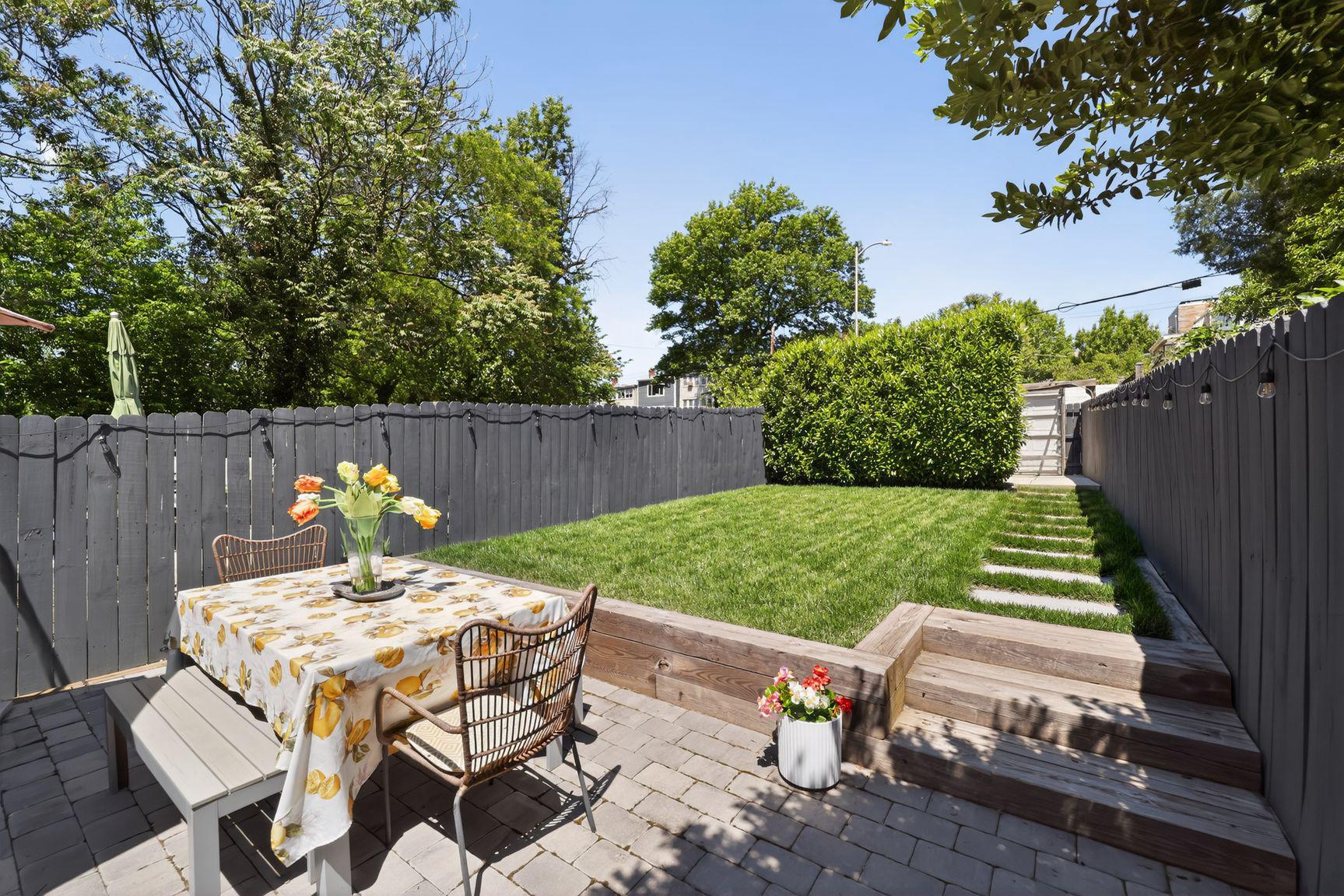 309 Webster Street Northwest Washington, DC 20011 - Photo 41 of 49 FANTASTIC AND BEAUTIFUL DEEP AND PRIVATE YARD