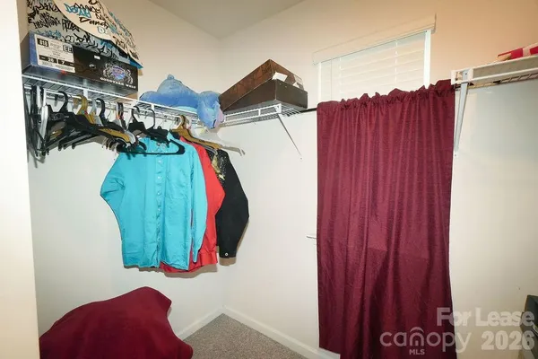 a view of walk in closet