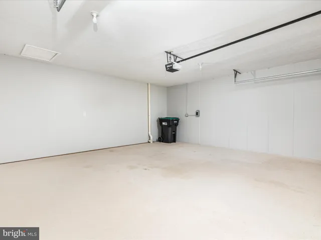 an empty room with natural light