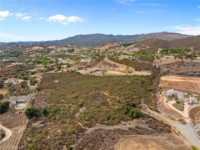 a view of city and mountain