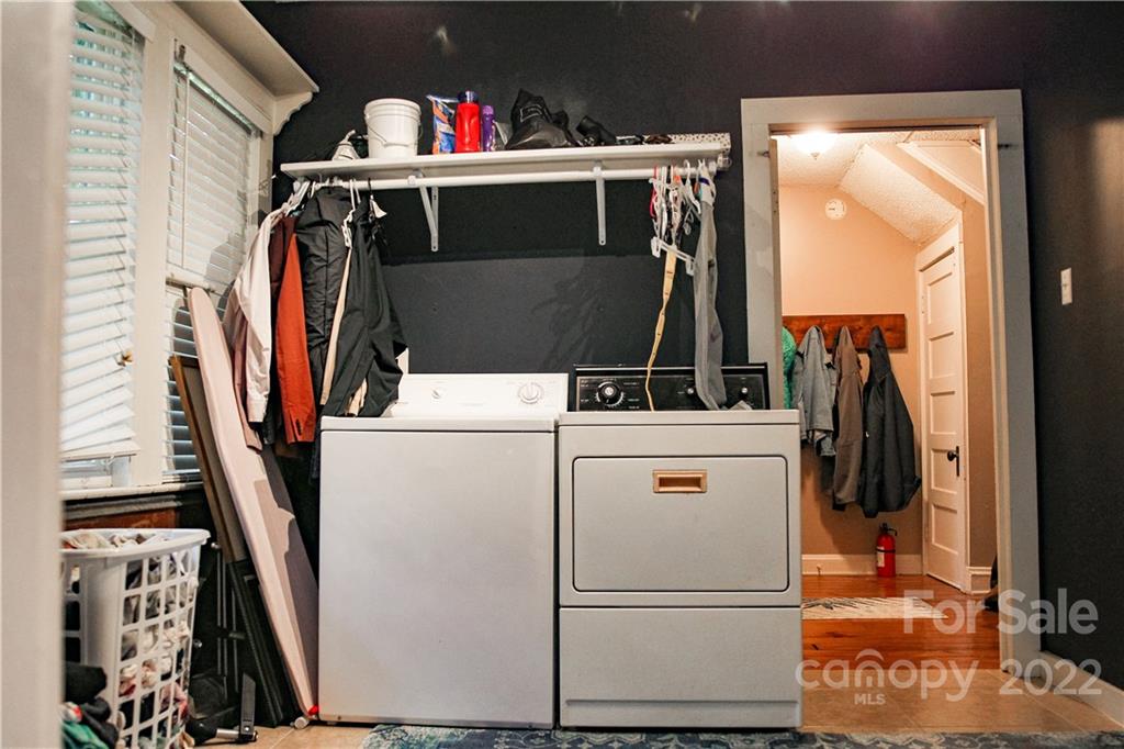 1052 Greenwood Road Spruce Pine, NC 28777 - Photo 25 of 43 a utility room with dryer and washer