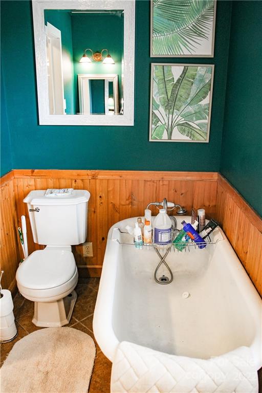 1052 Greenwood Road Spruce Pine, NC 28777 - Photo 32 of 43 a bathroom with a sink and a toilet