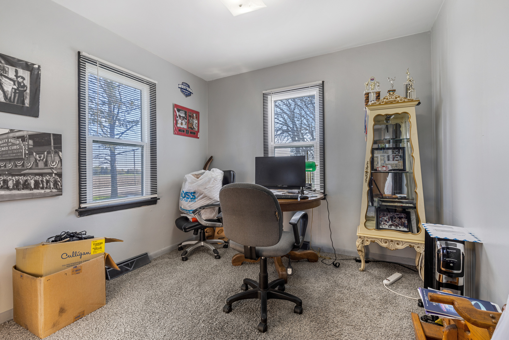 15419 Marengo Road Union, IL 60180 - Photo 13 of 21 a view of a workspace with furniture and a window