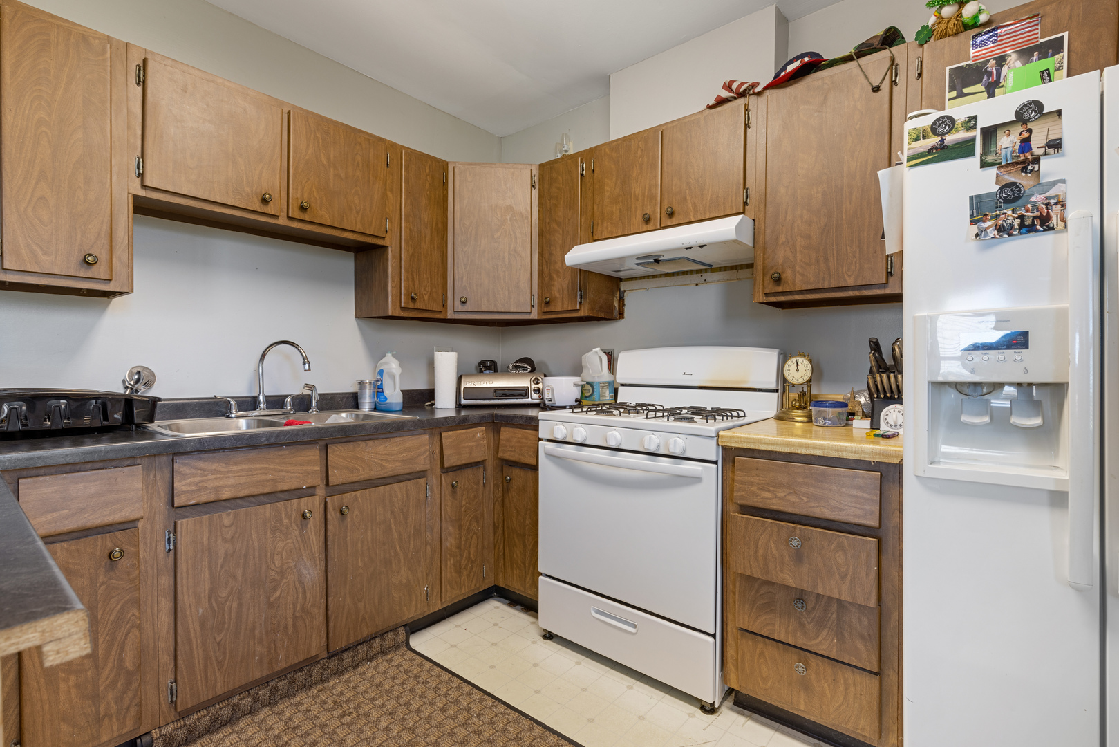15419 Marengo Road Union, IL 60180 - Photo 7 of 21 a kitchen with cabinets appliances and a sink