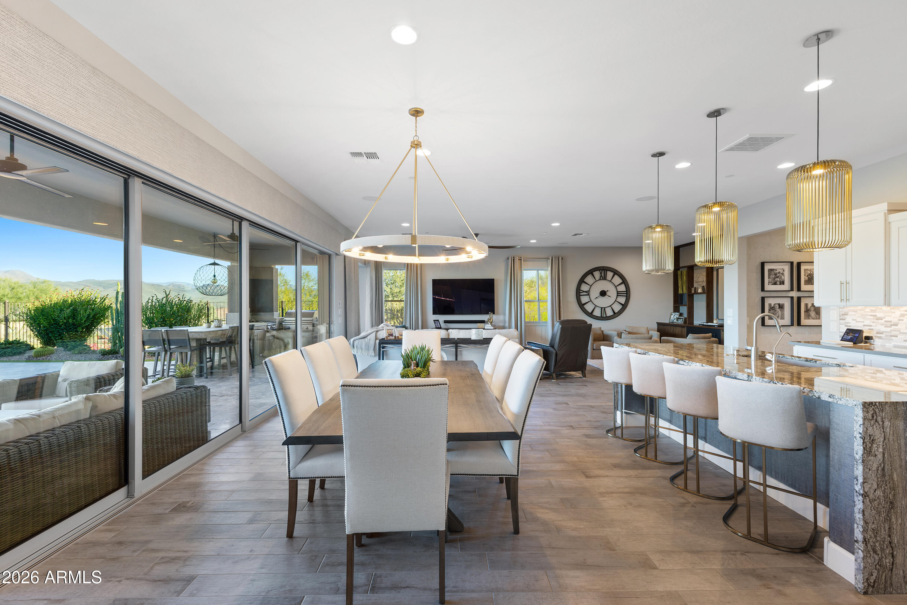 28803 North Sandal Court Rio Verde, AZ 85263 - Photo 19 of 85 a view of a dining room with furniture window and outside view