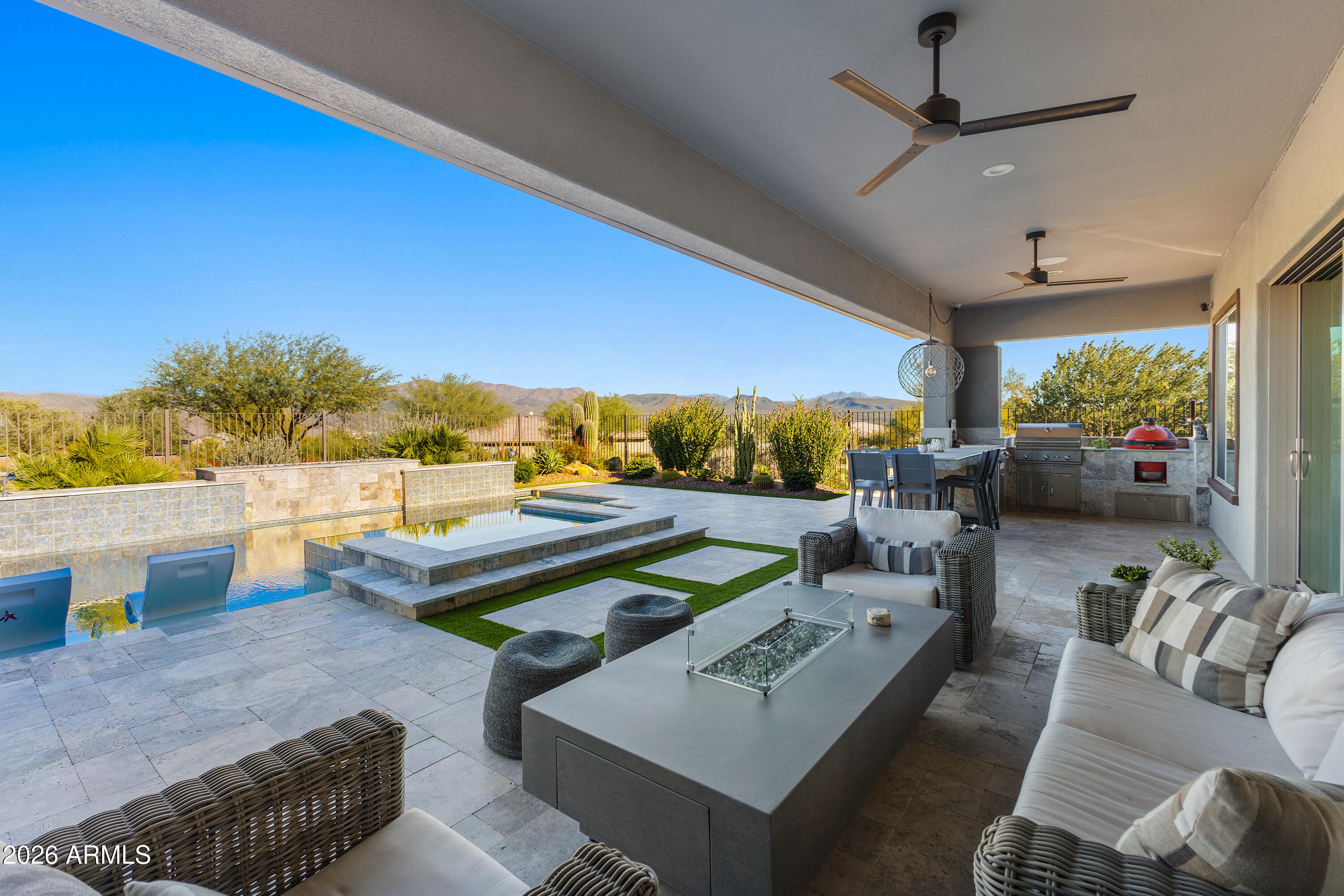 28803 North Sandal Court Rio Verde, AZ 85263 - Photo 44 of 85 a living room with furniture and a large window