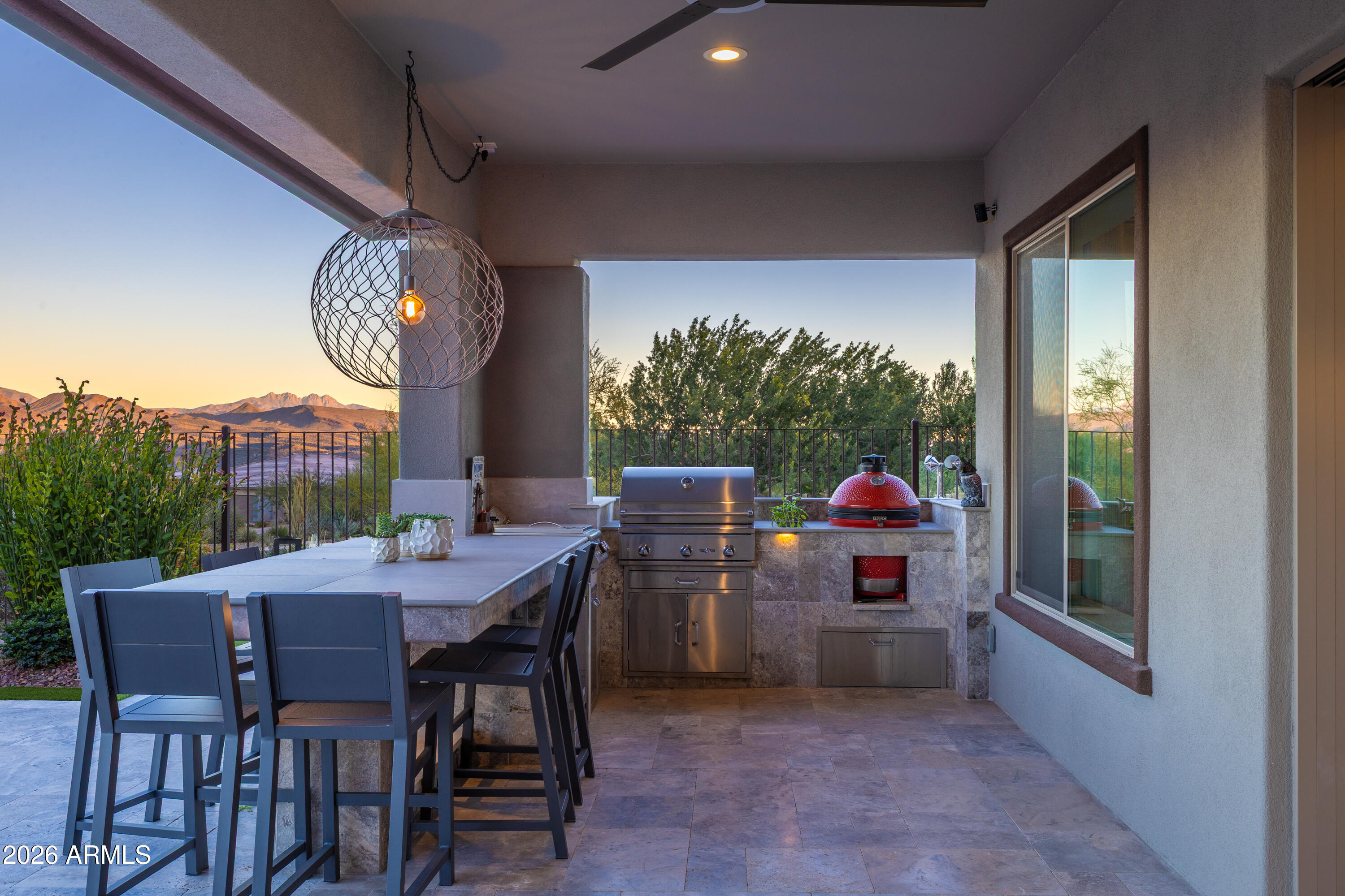 28803 North Sandal Court Rio Verde, AZ 85263 - Photo 53 of 85 a view of a dining room with furniture window and outside view