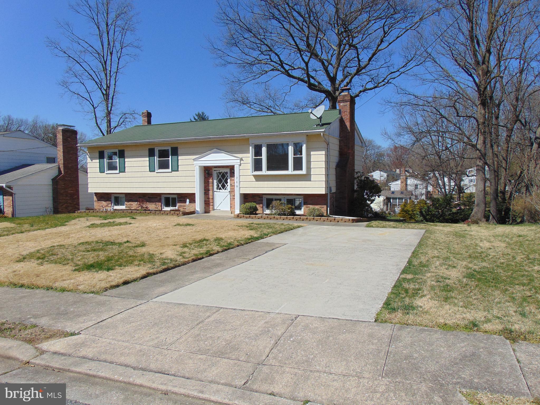 760 Hawthorne Road Linthicum Heights, MD 21090 - Photo 7 of 82 View from street at the beginning of driveway.