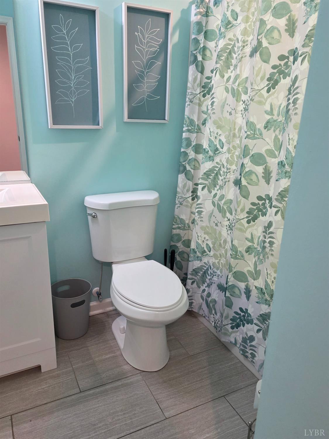 424 Patrick Street Lynchburg, VA 24501 - Photo 19 of 30 a bathroom with a toilet and a shower