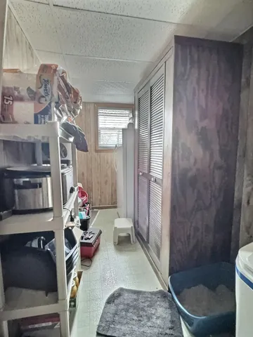 a backyard of a house