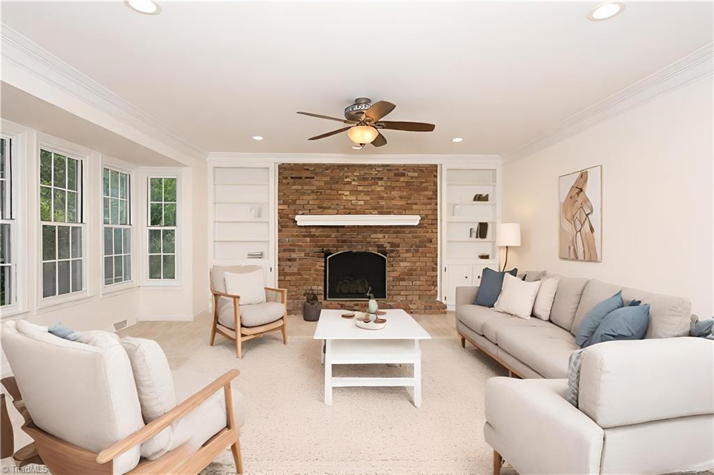 7708 Holly Field Road Clemmons, NC 27012 - Photo 14 of 50 Virtually staged den