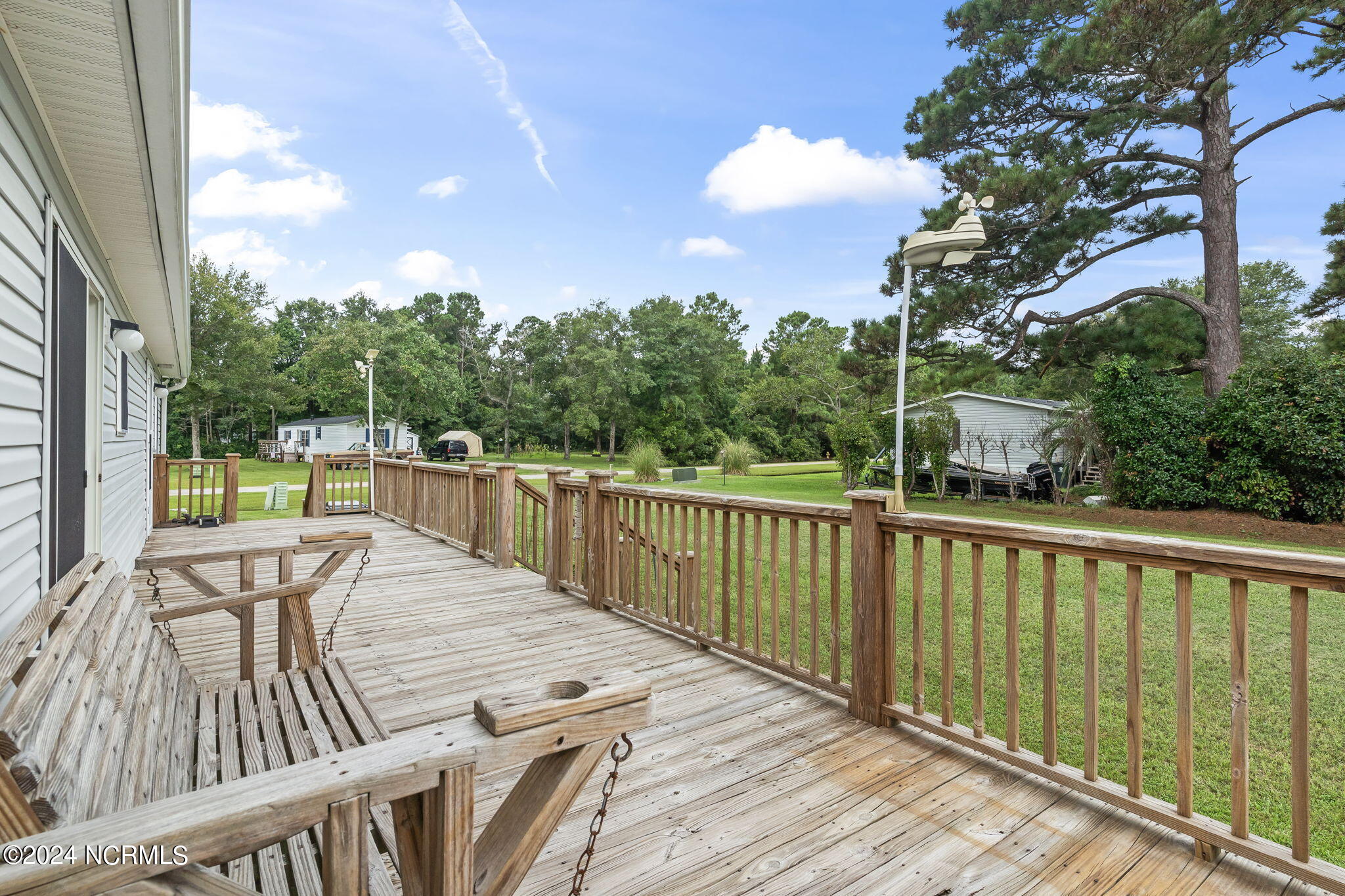 5422 Thrush Road Southwest Ocean Isle Beach, NC 28469 - Photo 29 of 40 Huge back deck!