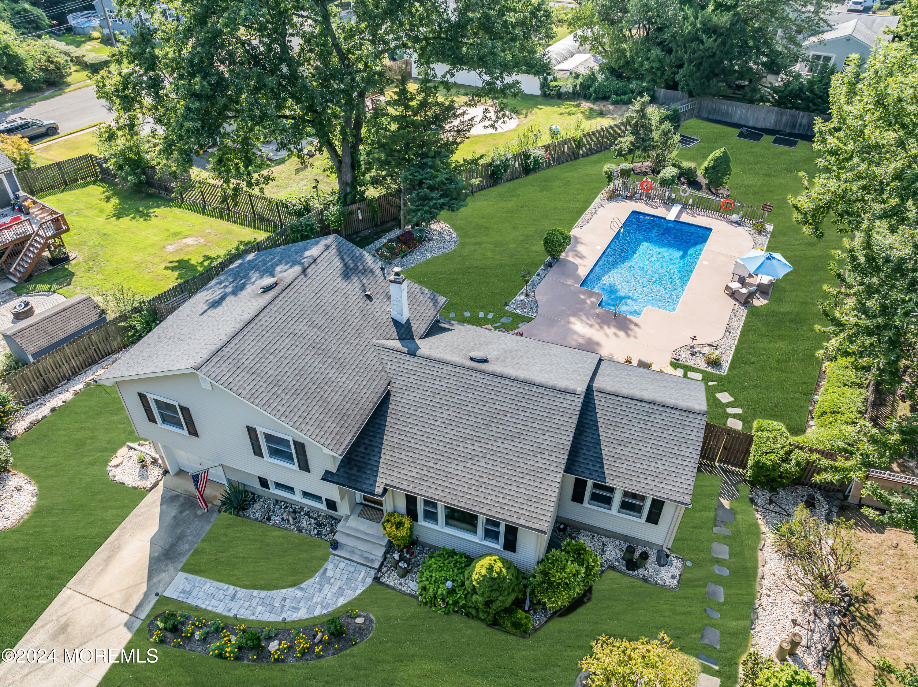 111 Remsen Mill Road Neptune Township, NJ 07753 - Photo 70 of 80 an aerial view of a house