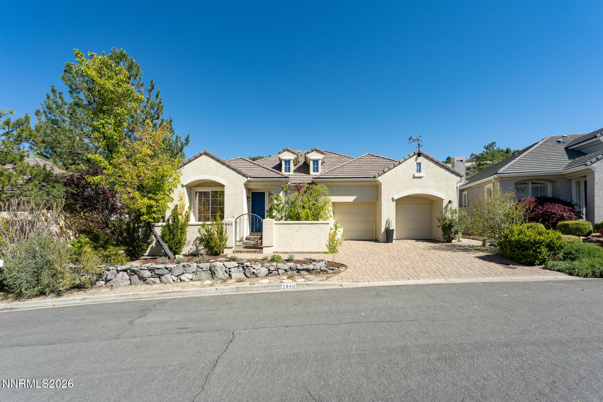 1840 Hunter Creek Road Reno, NV 89519 - Photo 37 of 39 a front view of a house with a yard