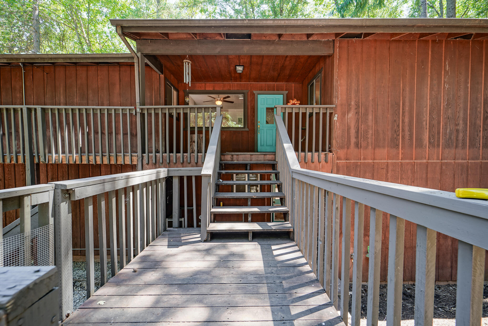 500 Timber Ridge Road Weaverville, CA 96093 - Photo 51 of 61 walkway to home