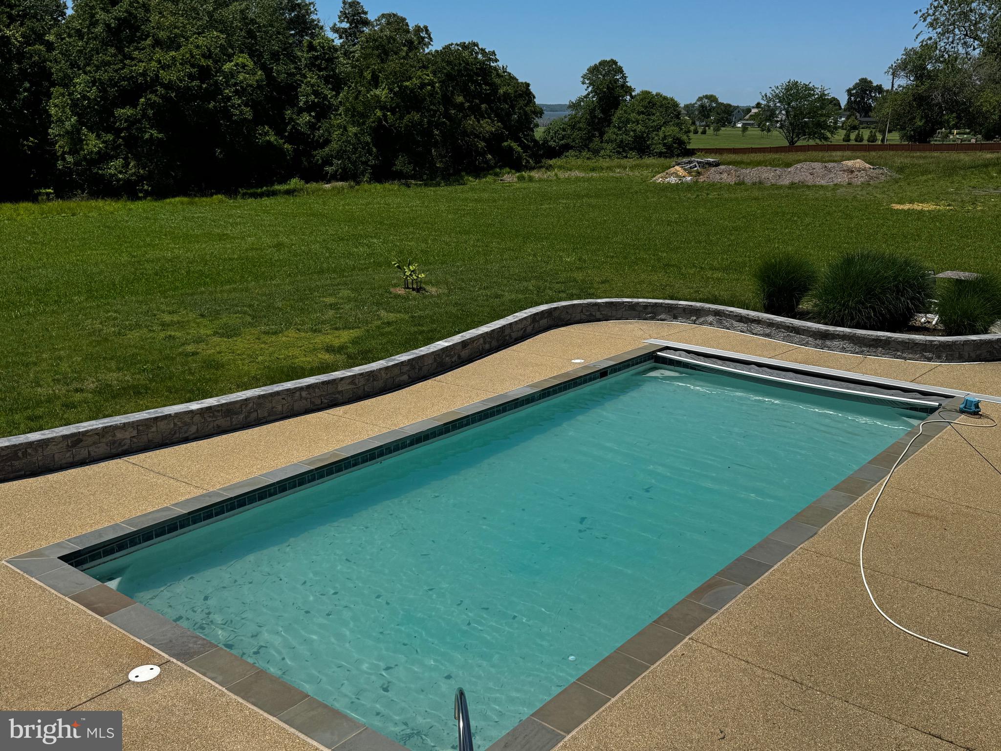 5100 Williams Wharf Road St. Leonard, MD 20685 - Photo 57 of 63 a view of swimming pool from a window