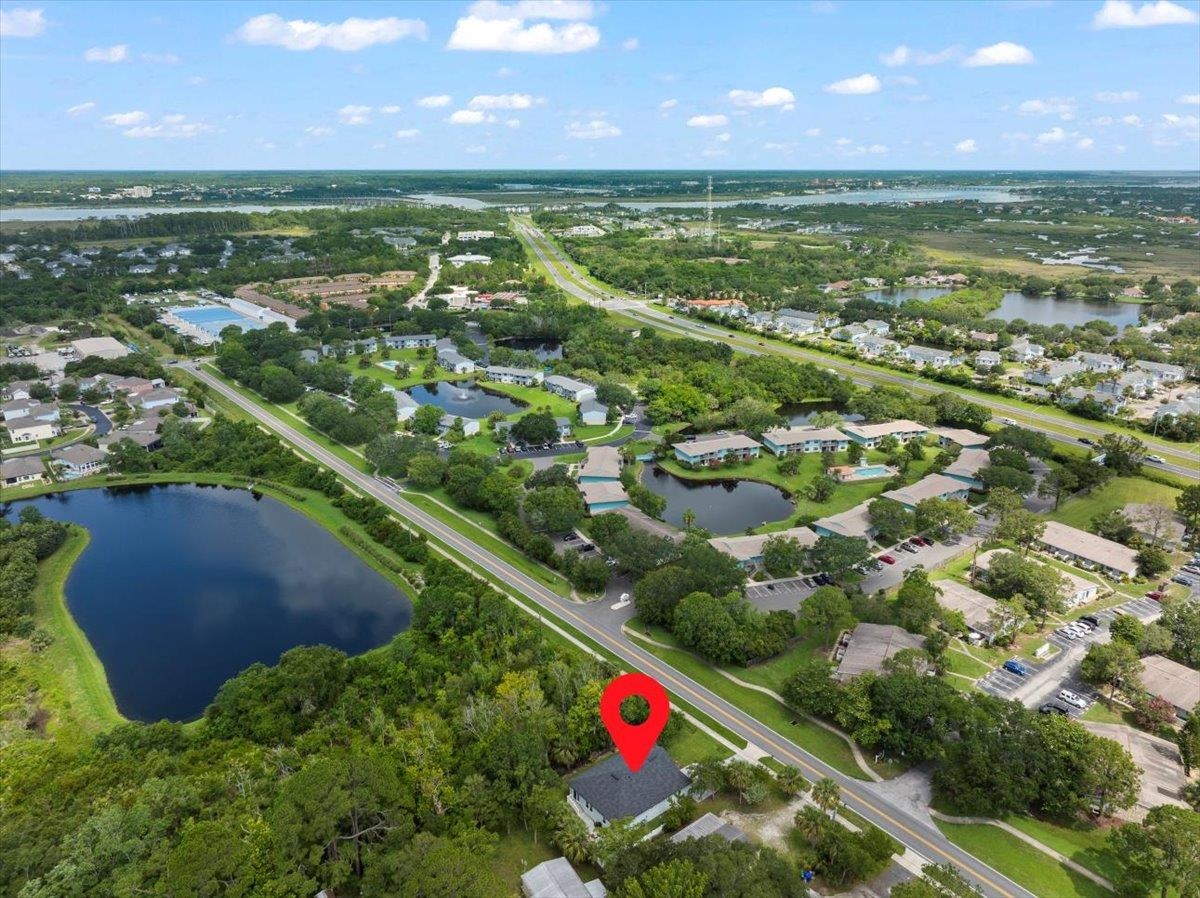 633 West Pope Road St. Augustine, FL 32080 - Photo 38 of 43 a view of an outdoor space and a lake view