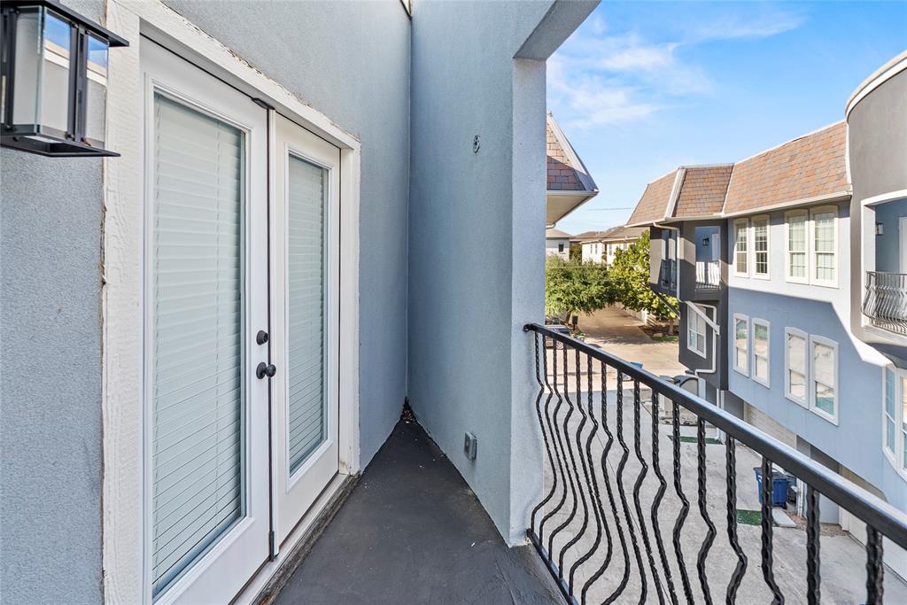2316 Stutz Drive, Unit A Dallas, TX 75235 - Photo 18 of 24 a view of a balcony from door