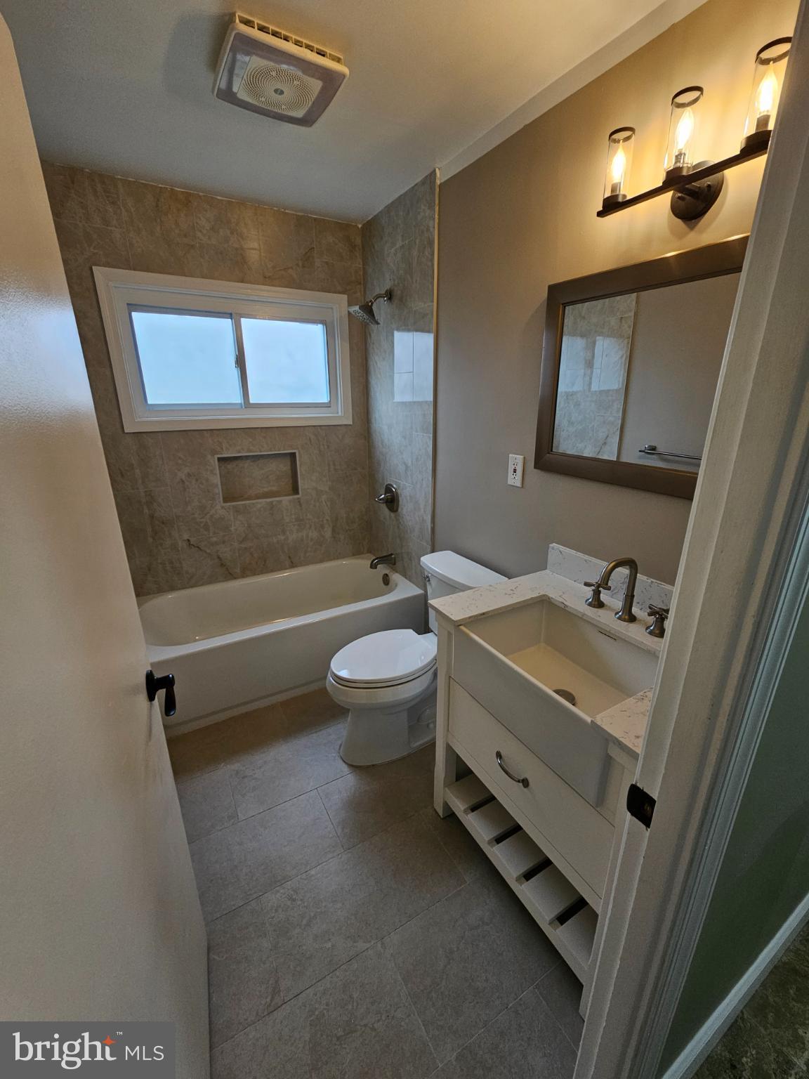 65 Silverspruce Road Levittown, PA 19056 - Photo 17 of 24 Modern 1st floor hall bathroom.