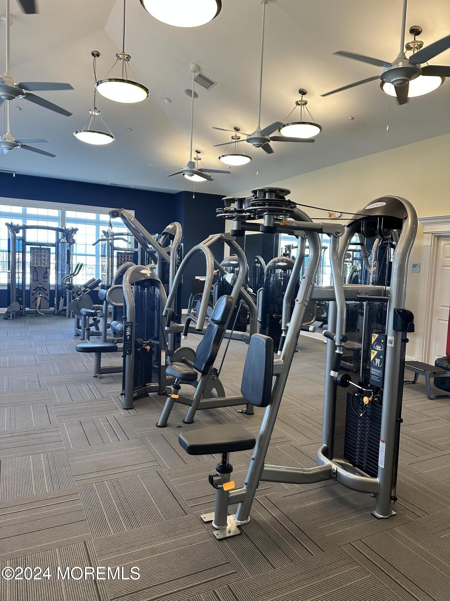 92 Ambermist Way Forked River, NJ 08731 - Photo 45 of 51 a view of a room with gym equipment