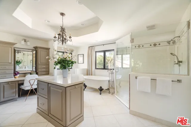 a view of a bathroom sink and a mirror