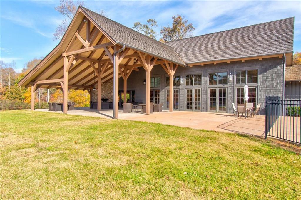 228 Stone Clf Trace Cleveland, GA 30528 - Photo 23 of 41 a view of house with a swimming pool