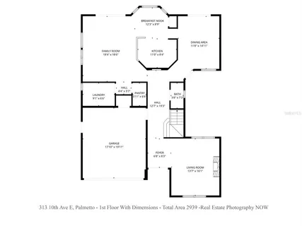 $925,000 | 313 10th Avenue East, Palmetto, FL 34221