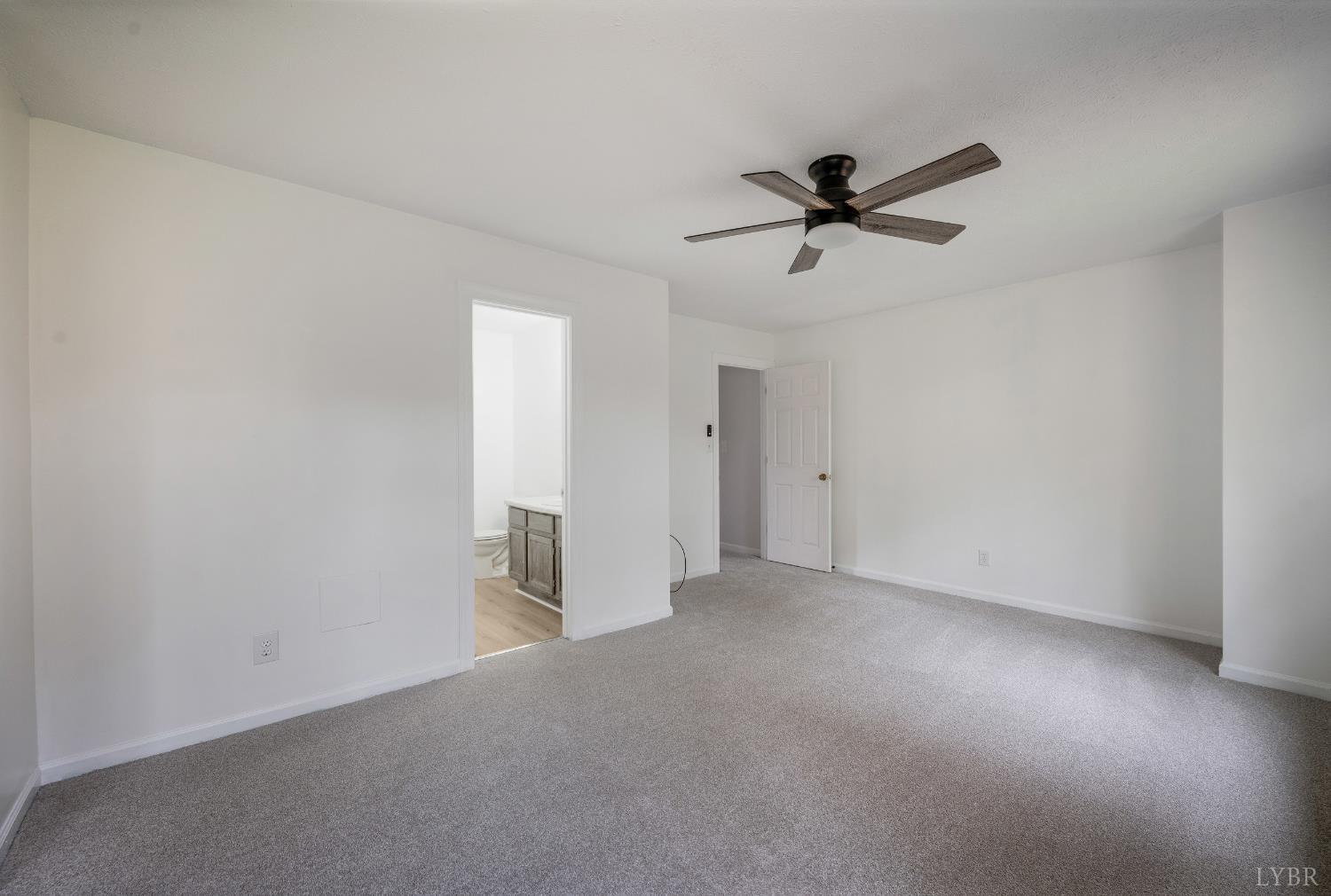 102 Goose Ridge Drive Forest, VA 24551 - Photo 33 of 57 an empty room with a ceiling fan and a window