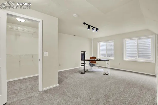 a view of a livingroom with a furniture