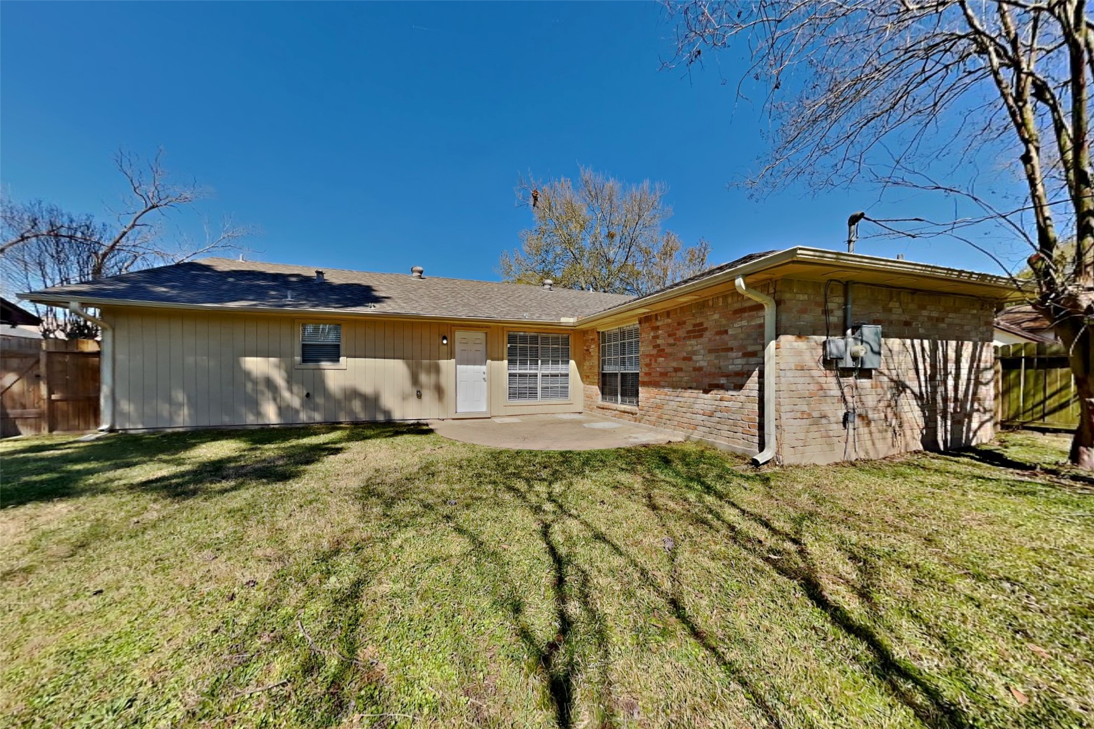 9615 Orangevale Drive Spring, TX 77379 - Photo 20 of 21 a front view of a house with a yard