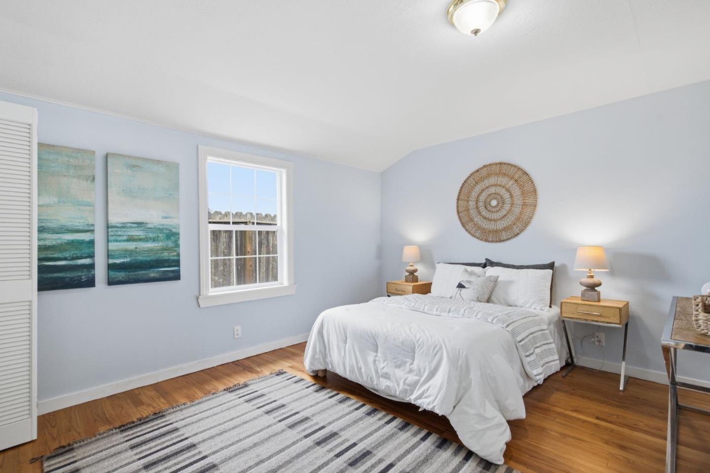 1263 Reservoir Road Pescadero, CA 94060 - Photo 31 of 66 a bedroom with a bed and a window