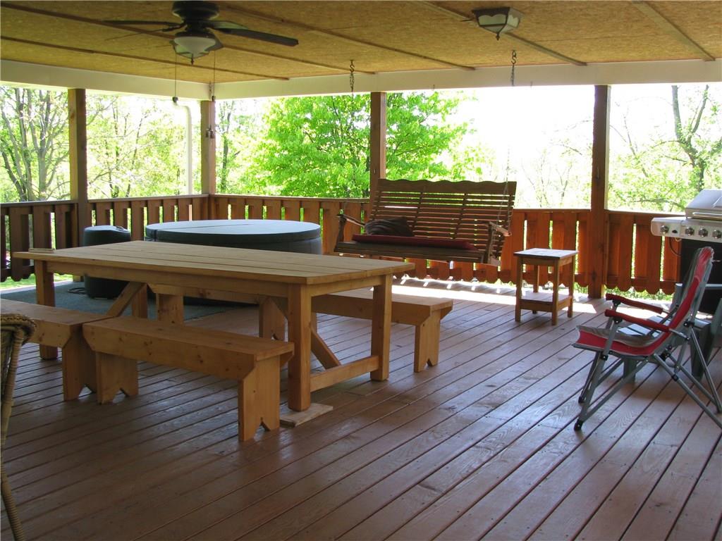 64 Taylorstown Ridge Road Claysville, PA 15323 - Photo 9 of 13 This is a great deck.