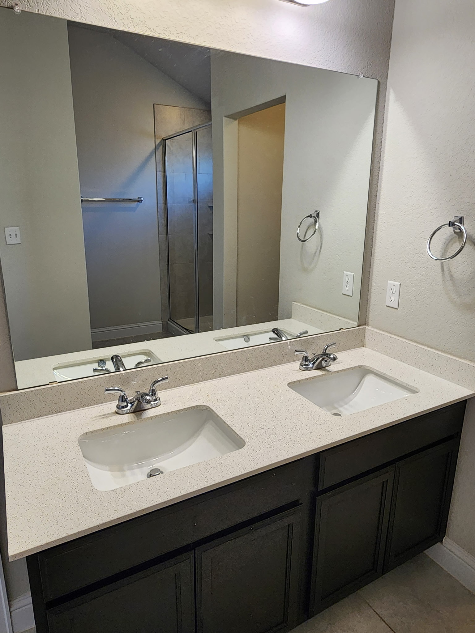 313 Gaida Loop Georgetown, TX 78628 - Photo 8 of 20 Double vanity with ample counter space and individual sinks offers practical elegance for daily routines.