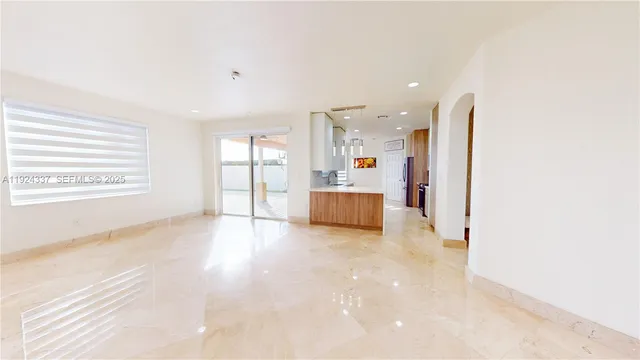 a view of kitchen and sink